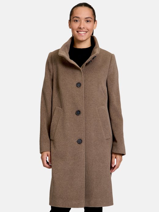 Damen Wollmantel