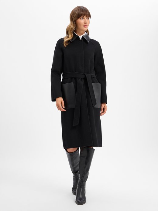 Damen Wollmantel