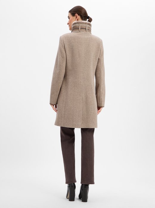 Damen Wollmantel