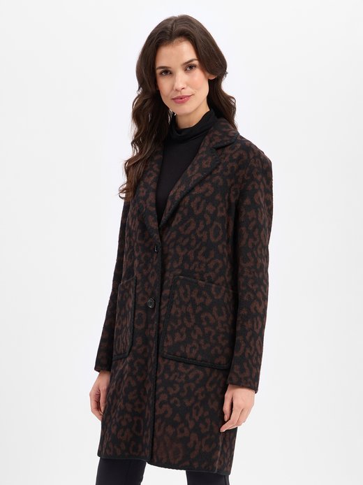 Damen Wollmantel