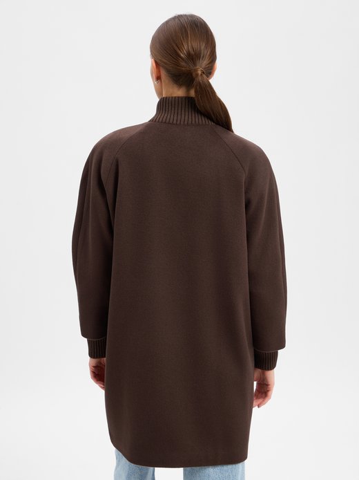 Damen Wollmantel
