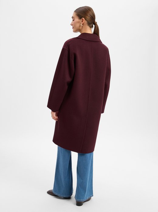 Damen Wollmantel