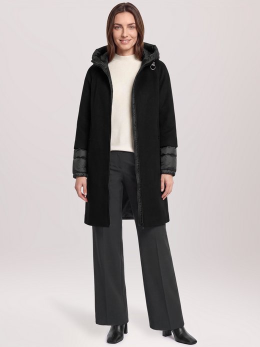 Damen Wollmantel