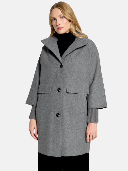 Damen Wollmantel