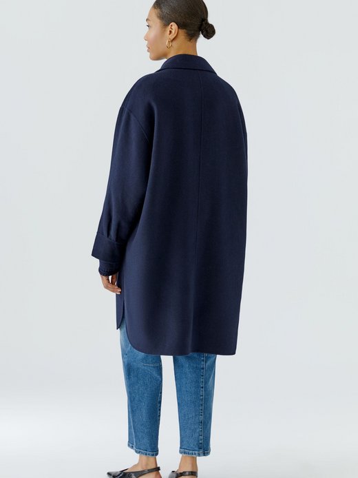 Damen Wollmantel