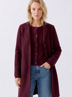 Damen Wollmantel