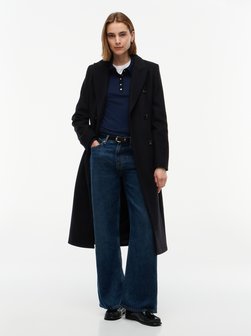 Damen Wollmantel