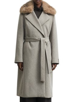 Damen Wollmantel