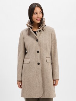Artikelbild Damen Wollmantel von Gil Bret in beige braun gemustert