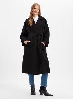 Damen Wollmantel