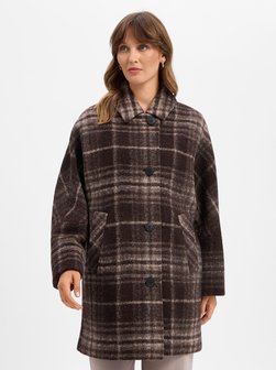 Damen Wollmantel