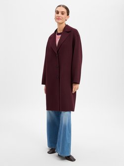 Damen Wollmantel