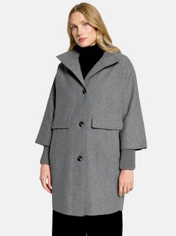 Damen Wollmantel