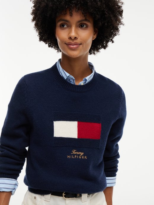 Damen Wollpullover mit Cashmere-Anteil