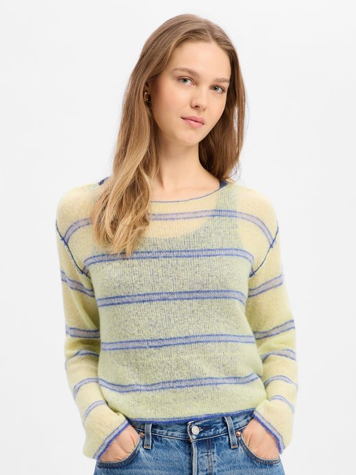 Damen Wollpullover mit Cashmere-Anteil