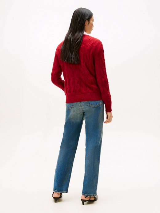 Damen Wollpullover