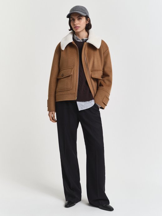 Damen Wollpullover