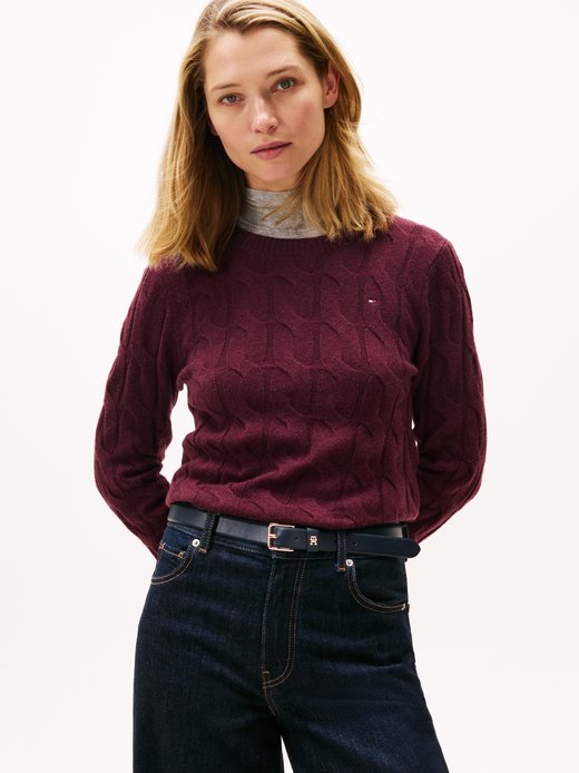 Damen Wollpullover