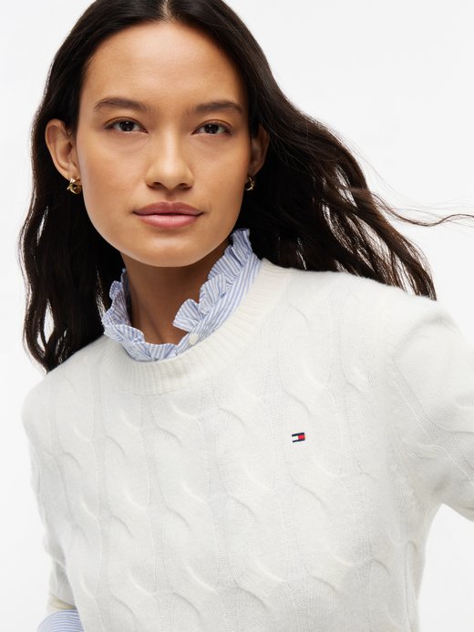 Damen Wollpullover