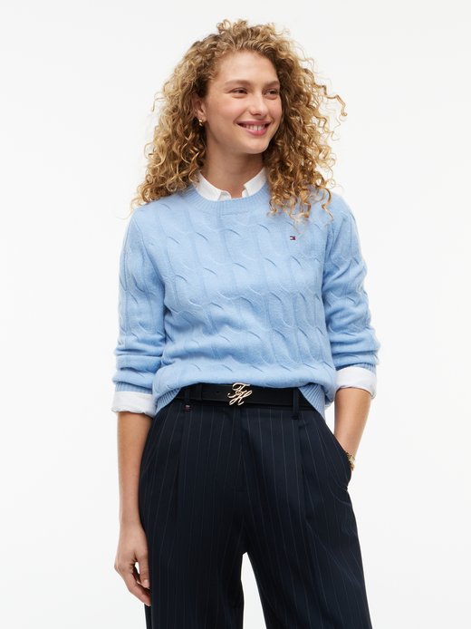 Damen Wollpullover