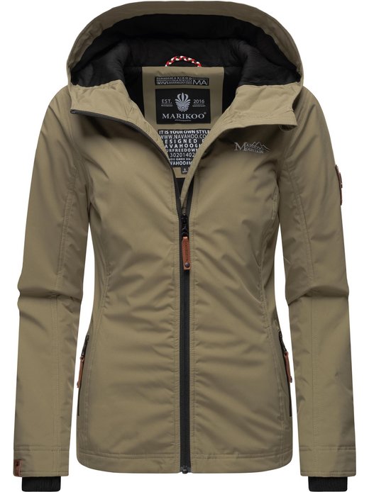 Damen Übergangsjacke - Brombeere