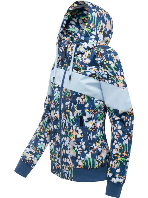 Damen Übergangsjacke - Nuggie Block Flower