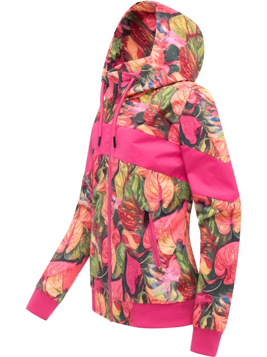 Damen Übergangsjacke - Nuggie Block Flower