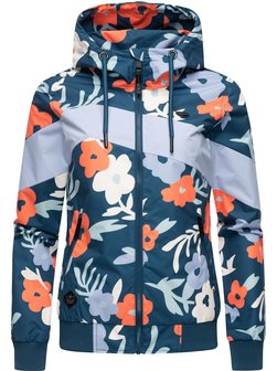 Damen Übergangsjacke - Nuggie Block Flower