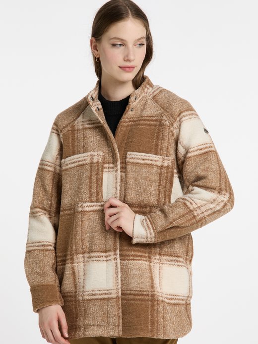 Damen Übergangsjacke aus Wollgemisch