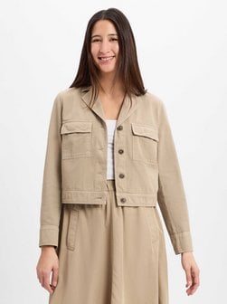 Artikelbild Damen Übergangsjacke mit Leinen-Anteil von Marc O'Polo in sand uni
