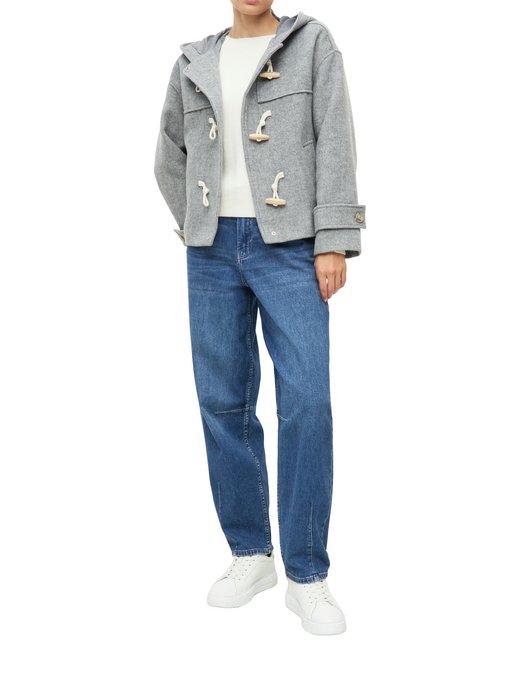 Damen Übergangsjacke mit Wollanteil