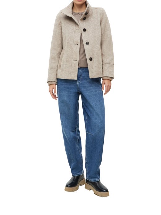 Damen Übergangsjacke mit Wollanteil