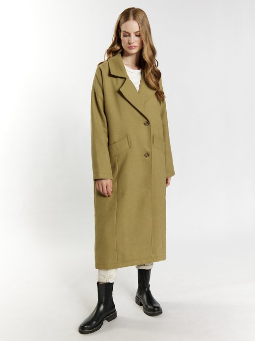 Damen Übergangsmantel aus Wollgemisch