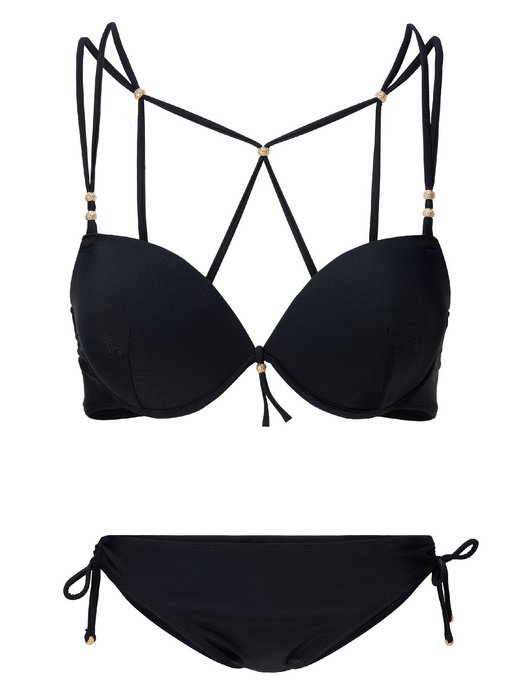 Damen bikiniset Halterneck