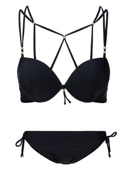 Damen bikiniset Halterneck