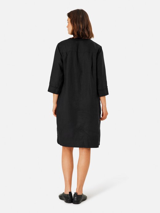 Damen knielanges Blusenkleid