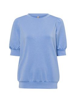 Artikelbild Damen kurzarm-Sweatshirt - SC-Banu 83 von soyaconcept® in hellblau uni