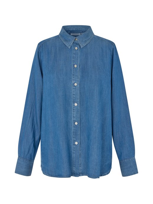 Damen langärmeliges Businesshemd