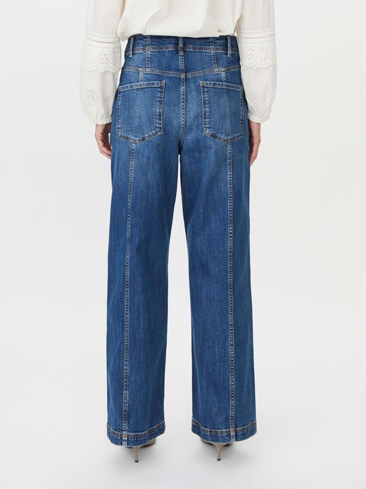 Damen lange Jeans Straight Leg