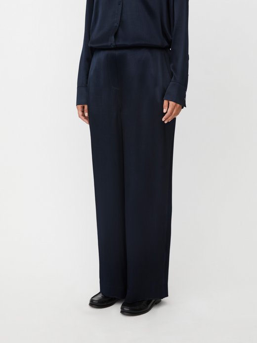 Damen lange Stoffhose