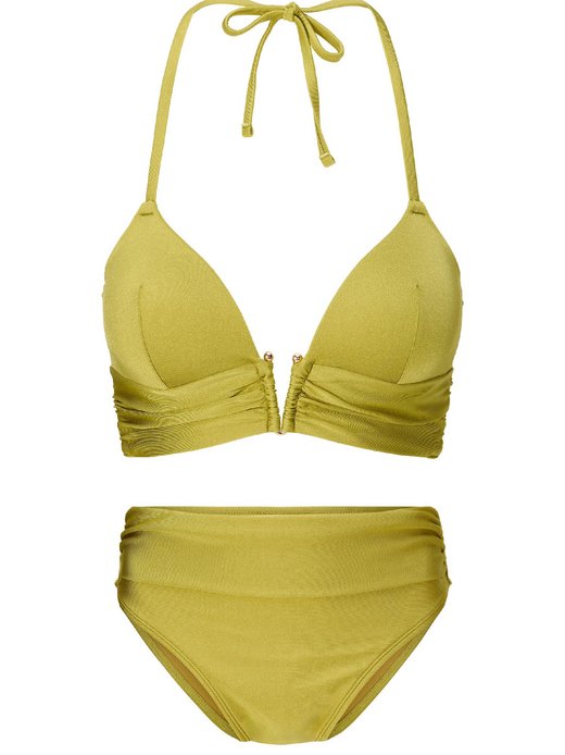 Damen padded bikiniset Triangle