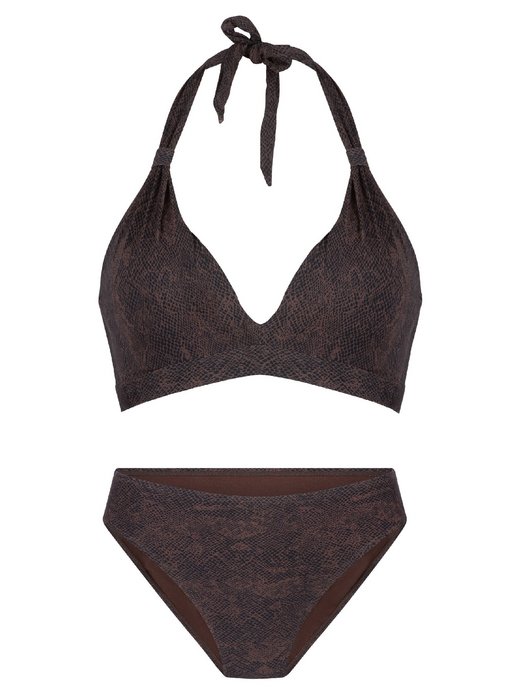 Damen padded bikiniset Triangle