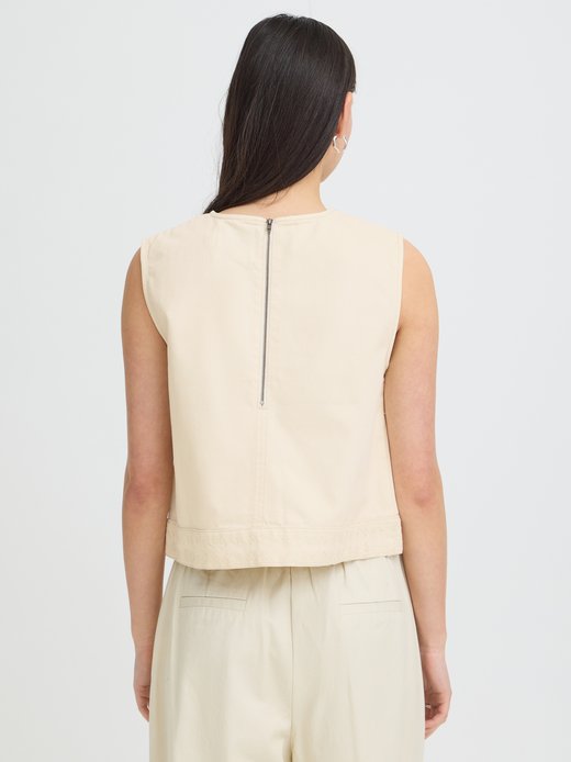 Damen Ärmellose Bluse IHOLIA