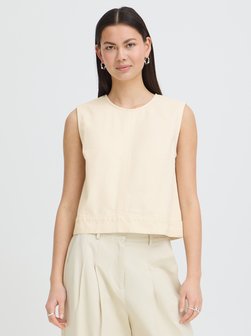 Damen Ärmellose Bluse IHOLIA
