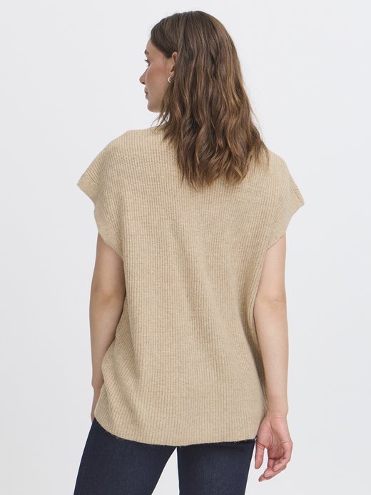 Damen Ärmellose Strickweste IHDUCIE