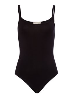 Artikelbild Damen Ärmelloser Body von Les Lunes in schwarz uni