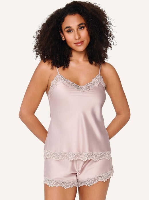Damen satin top & short DAILY