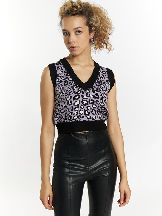 Damen strickpullunder