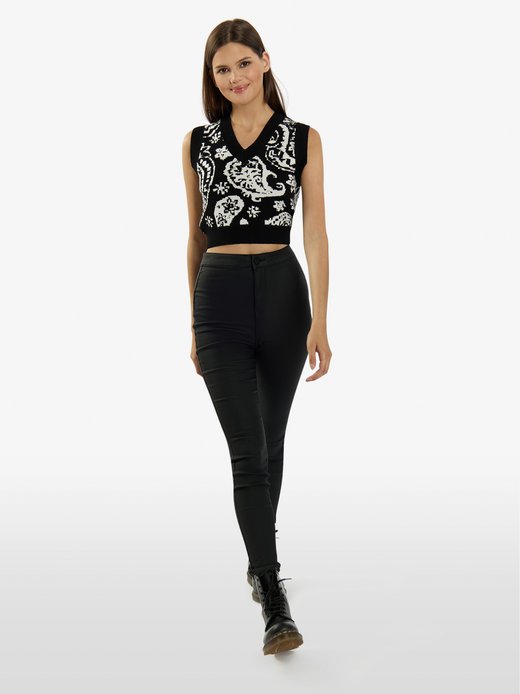 Damen strickpullunder