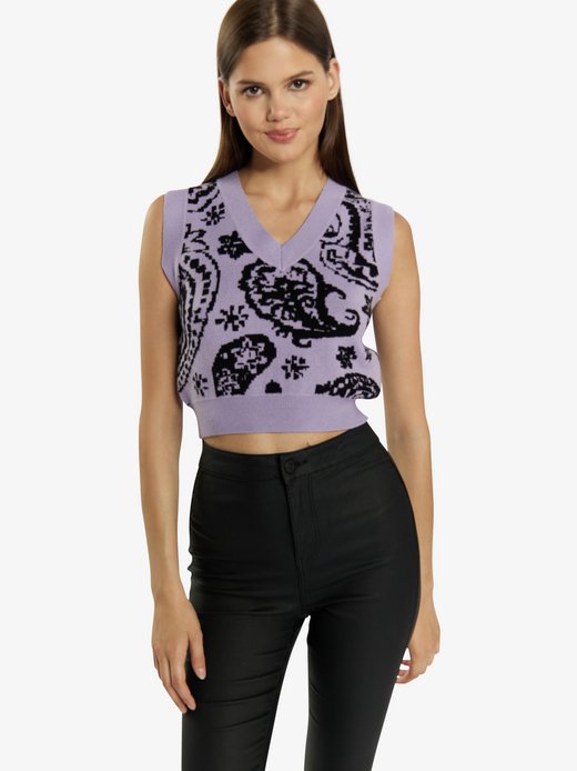 Damen strickpullunder